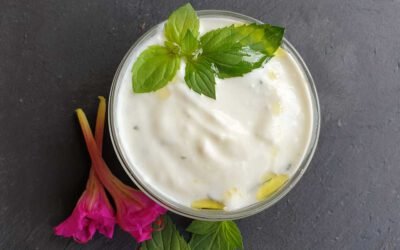 Receta Salsa de yogur y menta
